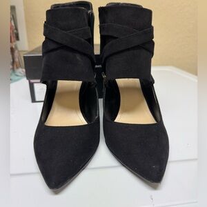 BCBg Elegant Black Suede Women's Heels